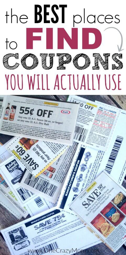 Find out where to get coupons! You will be on your way to save money! The best place to get coupons. Here are the top 6 Best Places to Find Coupons that you will actually use to save money! Find out where to get coupons! You will be on your way to save money! The best place to get coupons. Here are the top 6 Best Places to Find Coupons that you will actually use to save money!