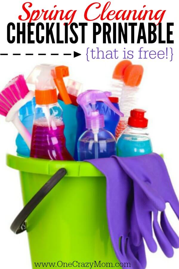 Are you ready to start Spring cleaning? Get this free spring cleaning checklist printable to help get you started and ensure you do not overlook anything! Are you ready to start Spring cleaning? Get this free spring cleaning checklist printable to help get you started and ensure you do not overlook anything!