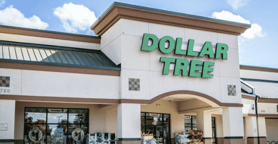 Dollar Tree store front.