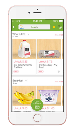 How to save money with ibotta. Photo of phone.