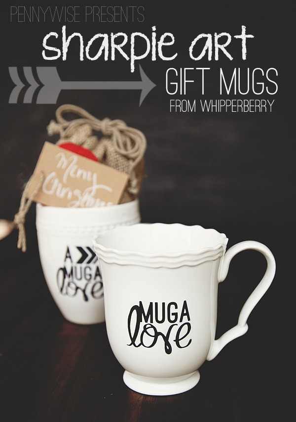 Mug Love cup with Merry Christmas sign.