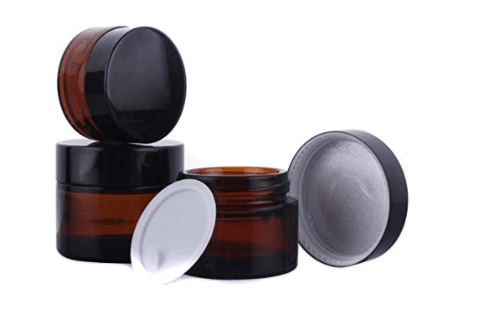 Here are 25 of the Best Natural Moisturizer ideas that you can make. These natural moisturizer recipes are so easy. Homemade Moisturizer is budget friendly. Photo of containers.