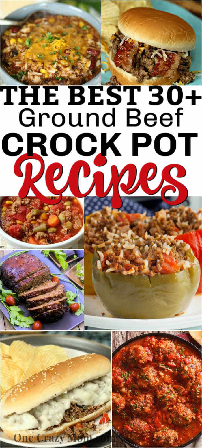 Looking for Ground Beef crock pot recipes? Here are 30+ ground beef recipes in the crockpot that you are going to love. Try these easy and frugal meals. Looking for Ground Beef crock pot recipes? Here are 30+ ground beef recipes in the crockpot that you are going to love. Try these easy and frugal meals.