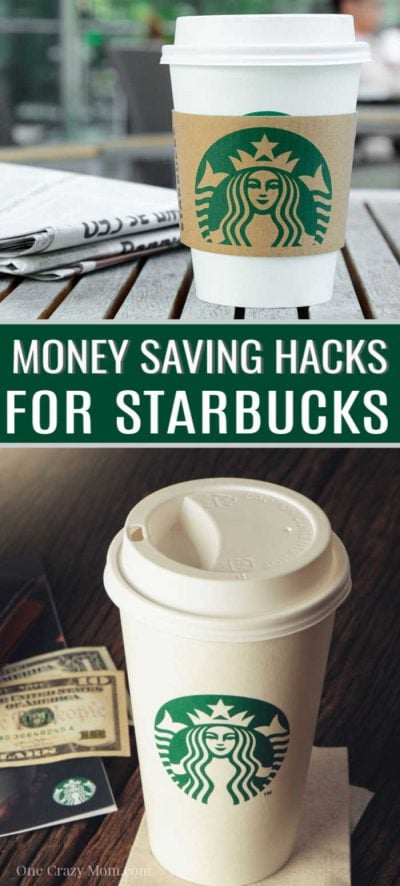 Try 10 money saving Starbucks hacks to get your coffee fix for less. Enjoy your favorite Starbucks beverage when you learn how to save money at Starbucks. Try 10 money saving Starbucks hacks to get your coffee fix for less. Enjoy your favorite Starbucks beverage when you learn how to save money at Starbucks.
