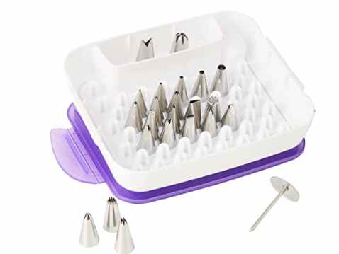 wilton piping set in container