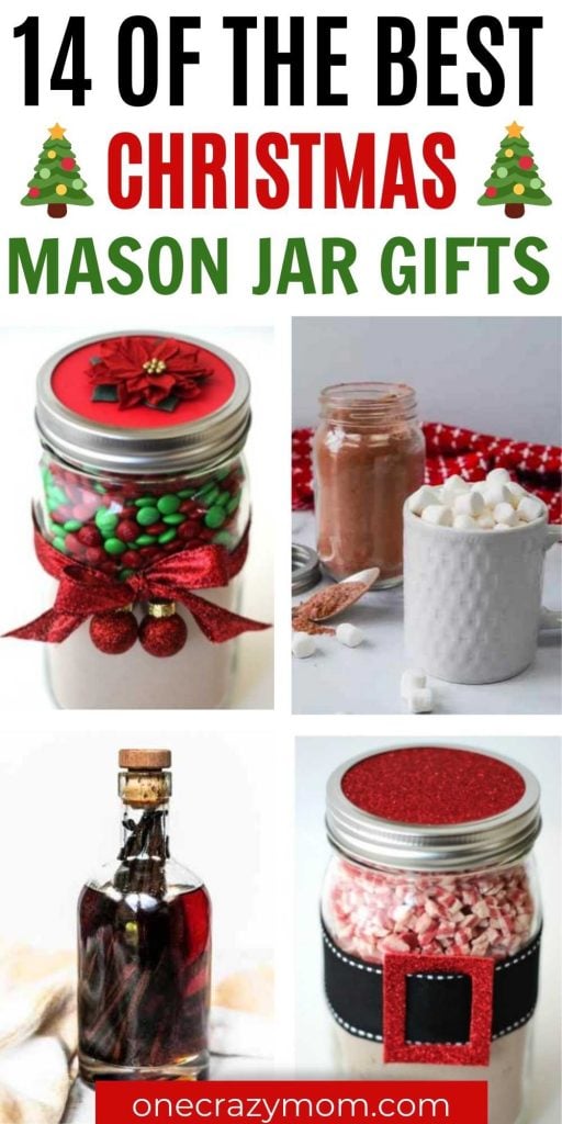 If you are looking for gift ideas, these Food mason jar gifts are easy and fun. Your friends and family will love these food gifts in a jar. These are delicious and easy DIY Christmas gifts ideas that are great for women, for friends, for teachers and for your neighbors too! #onecrazymom #giftideas #DIYgifts #christmasgifts