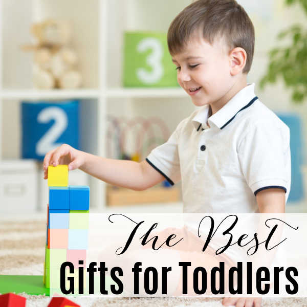 Here are the best gifts for toddlers and kids. 25 of the best gift ideas for toddlers and the best Christmas gift ideas for toddlers that are affordable and kids will love too. You’ll love this toddler gift guide for the holidays. #onecrazymom #giftideas #toddlergifts