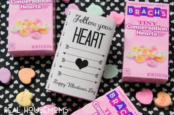 We have 25 free printable valentines day cards for kids sure to be a hit! 25 free printable valentines day cards that are easy and frugal to make at home. Conversation hearts with printable.