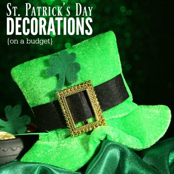 Here are 25 St. Patrick's Day Decorations that you can get on a budget. Don't spend too much on your St. Patrick's Day Decorations for kids with this roundup.25 Shamrock decorations. Here are 25 St. Patrick's Day Decorations that you can get on a budget. Don't spend too much on your St. Patrick's Day Decorations for kids with this roundup.25 Shamrock decorations.