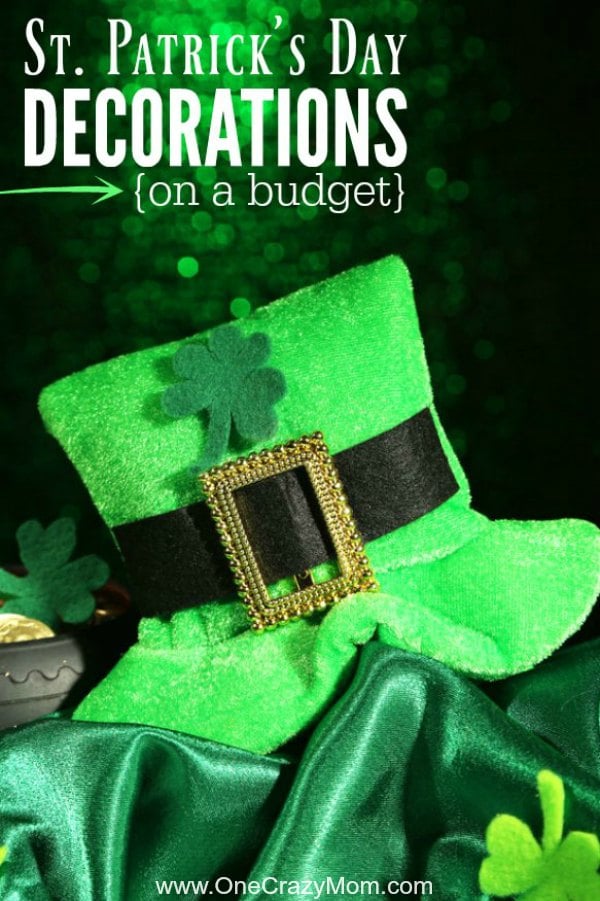 Here are 25 St. Patrick's Day Decorations that you can get on a budget. Don't spend too much on your St. Patrick's Day Decorations for kids with this roundup.25 Shamrock decorations. Here are 25 St. Patrick's Day Decorations that you can get on a budget. Don't spend too much on your St. Patrick's Day Decorations for kids with this roundup.25 Shamrock decorations.