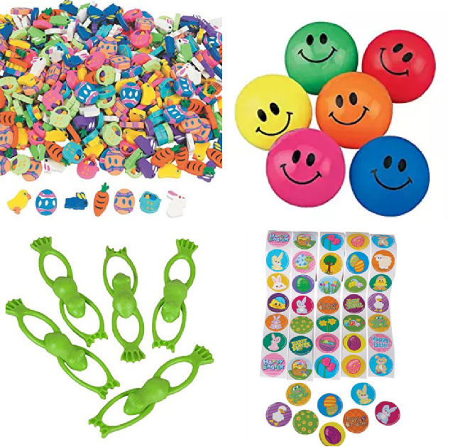How to fill your Easter Eggs! We have 50 fun and frugal Plastic Easter Egg Fillers that kids will love. Find lots of non candy ideas as well as a few candy ideas too! Plastic Easter egg stuffers for everyone! Assorted toys for Easter eggs.
