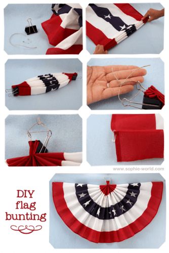 Take a look at these easy 4th of July Front Porch Ideas. Your house will be so festive with these 4th of July front porch decorating ideas. Patriotic front porch ideas for the 4th are simple and easy. Try these 4th of July decorations for the front porch. 12 Easy patriotic decorations for the porch you will love. Flag bunting step by step.