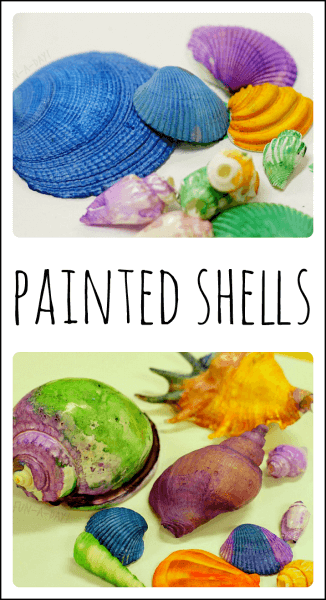 Summer is here and we have 25 adorable seashell crafts for kids. This is such a fun activity to keep the kids busy. Plus, seashells are inexpensive or free. Seashells painted and drying.