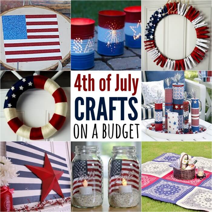 Check out these Fourth of July Crafts. You can make any celebration patriotic with these 4th of July Crafts for your home. Check out these Fourth of July Crafts. You can make any celebration patriotic with these 4th of July Crafts for your home.