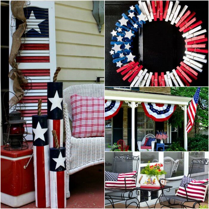 Take a look at these easy 4th of July Front Porch Ideas. Your house will be so festive with these 4th of July front porch decorating ideas. Patriotic front porch ideas for the 4th are simple and easy. Try these 4th of July decorations for the front porch. 12 Easy patriotic decorations for the porch you will love. Take a look at these easy 4th of July Front Porch Ideas. Your house will be so festive with these 4th of July front porch decorating ideas. Patriotic front porch ideas for the 4th are simple and easy. Try these 4th of July decorations for the front porch. 12 Easy patriotic decorations for the porch you will love.