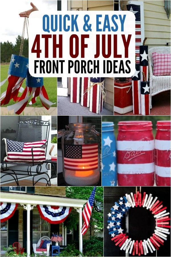 Take a look at these easy 4th of July Front Porch Ideas. Your house will be so festive with these 4th of July front porch decorating ideas. Patriotic front porch ideas for the 4th are simple and easy. Try these 4th of July decorations for the front porch. 12 Easy patriotic decorations for the porch you will love. Take a look at these easy 4th of July Front Porch Ideas. Your house will be so festive with these 4th of July front porch decorating ideas. Patriotic front porch ideas for the 4th are simple and easy. Try these 4th of July decorations for the front porch. 12 Easy patriotic decorations for the porch you will love.