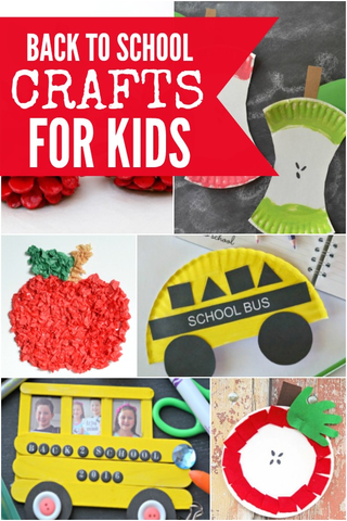 Get the kids excited for back to school with these fun back to school crafts for kids. Find 15 back to school crafts that are easy and frugal to make. Get the kids excited for back to school with these fun back to school crafts for kids. Find 15 back to school crafts that are easy and frugal to make.