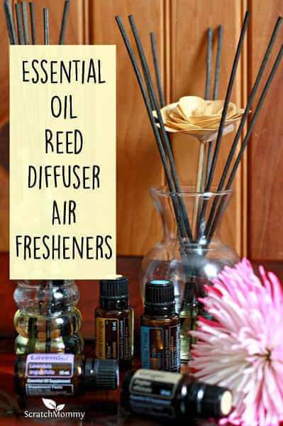 If you're looking for easy ways to make your home and car smell amazing, try one of these DIY Air Fresheners.These ideas are natural and smell wonderful. Reed diffuser in vase.