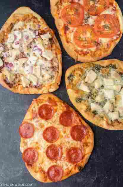 Multiple Pita Pizzas