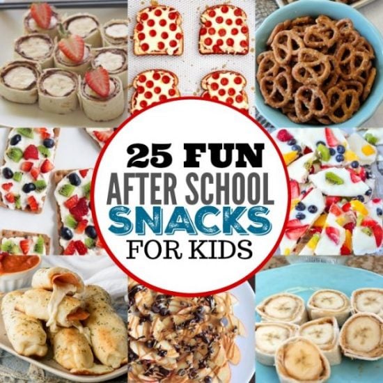 Check out these 25 fun after school snacks for kids. Even the pickiest eaters will love these. They are healthy and delicious! Check out these 25 fun after school snacks for kids. Even the pickiest eaters will love these. They are healthy and delicious!