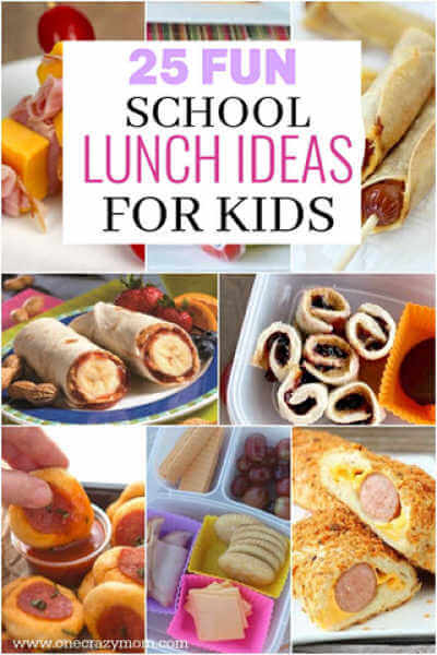 If the kids are bored of the same old lunch, try these School Lunch Ideas for Kids. We have 25 Easy lunch ideas for school that the kids will love. If the kids are bored of the same old lunch, try these School Lunch Ideas for Kids. We have 25 Easy lunch ideas for school that the kids will love.
