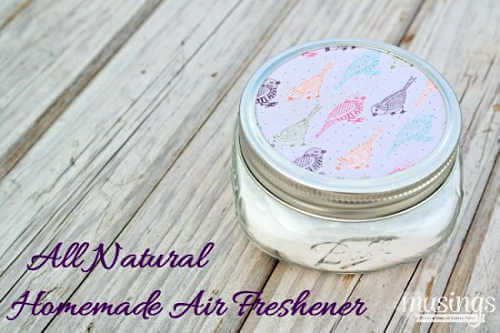 If you're looking for easy ways to make your home and car smell amazing, try one of these DIY Air Fresheners.These ideas are natural and smell wonderful. Air freshener in jar.