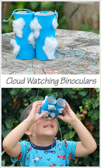 Get creative and use what you already have at home! Make these toilet paper crafts for kids. 20 toilet paper roll crafts that are so fun to make. Binoculars with child.