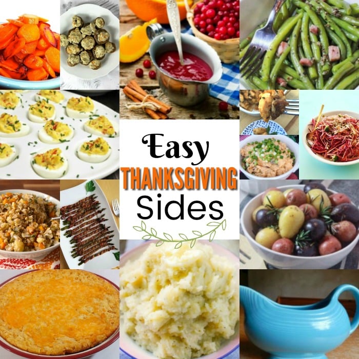 We have 20 Easy Thanksgiving Side Dishes sure to impress while being very simple to make! From old favorites to new ideas, we have something for everyone. We have 20 Easy Thanksgiving Side Dishes sure to impress while being very simple to make! From old favorites to new ideas, we have something for everyone.