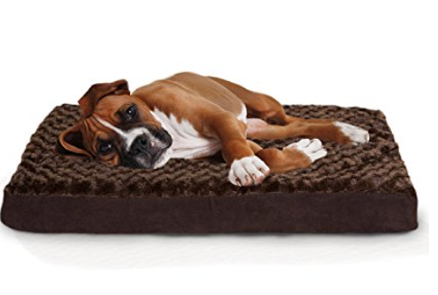 Find the best dog gifts here for your precious pup! We have 20 Dog Gift Ideas! From toys and treats to beds and blankets, there is something for all dogs! Dog mattress with dog on it.