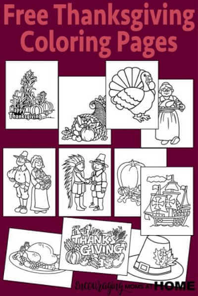 Everyone will love these Thanksgiving Coloring Pages. These free Thanksgiving Coloring Pages include fun activities and more that everyone will enjoy. Coloring page with printables for thanksgiving.