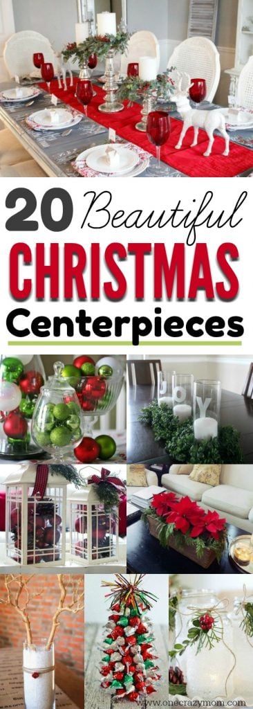 Find Christmas centerpieces that are stunning yet simple to make. 20 Christmas centerpieces ideas to make your home festive. Try DIY Christmas Centerpieces. Find Christmas centerpieces that are stunning yet simple to make. 20 Christmas centerpieces ideas to make your home festive. Try DIY Christmas Centerpieces.
