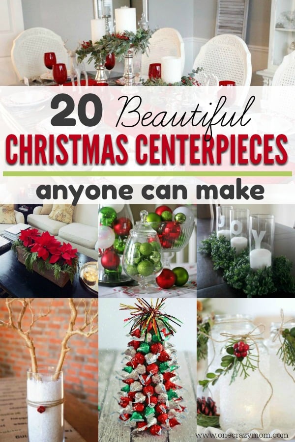 Find Christmas centerpieces that are stunning yet simple to make. 20 Christmas centerpieces ideas to make your home festive. Try DIY Christmas Centerpieces. Find Christmas centerpieces that are stunning yet simple to make. 20 Christmas centerpieces ideas to make your home festive. Try DIY Christmas Centerpieces.