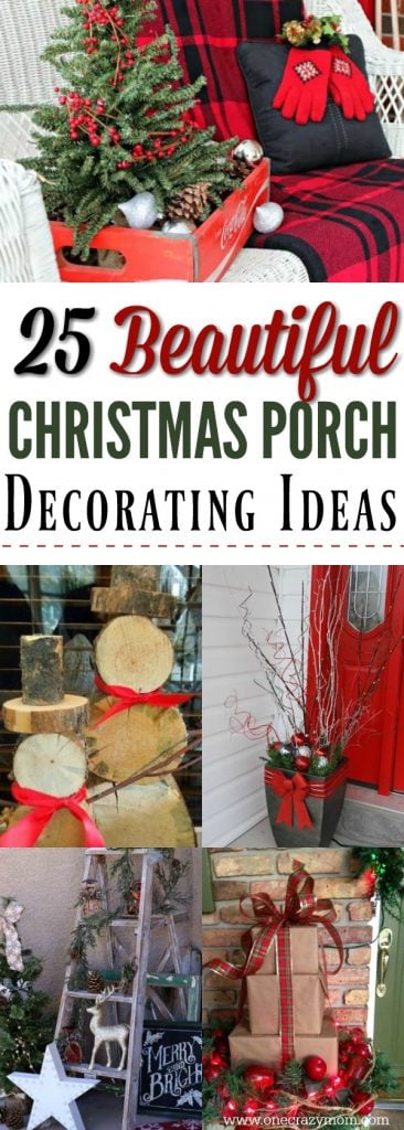 Get your home ready for Christmas with these 25 Christmas Porch Decorating Ideas. Beautiful Christmas porch ideas that are simple and budget friendly! Get your home ready for Christmas with these 25 Christmas Porch Decorating Ideas. Beautiful Christmas porch ideas that are simple and budget friendly!