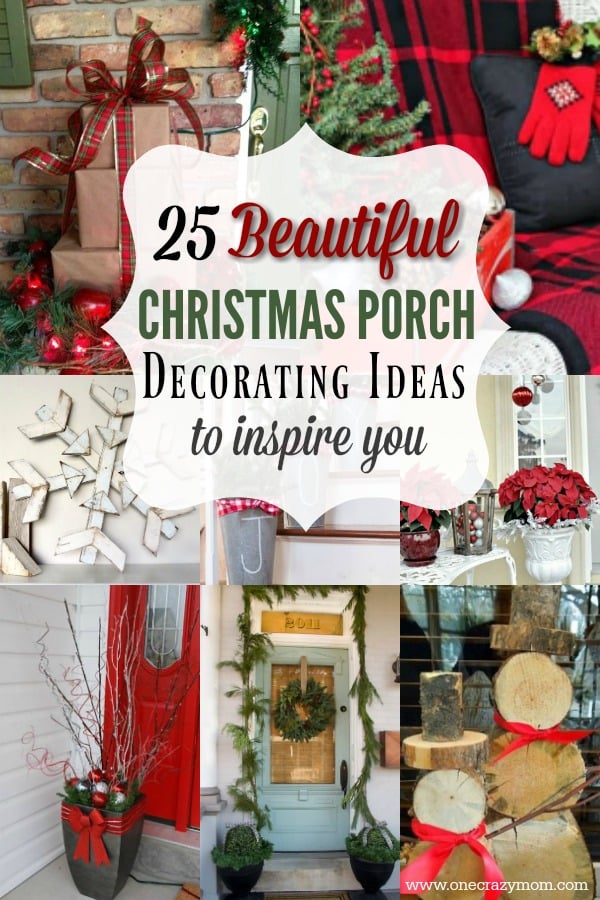 Get your home ready for Christmas with these 25 Christmas Porch Decorating Ideas. Beautiful Christmas porch ideas that are simple and budget friendly! Get your home ready for Christmas with these 25 Christmas Porch Decorating Ideas. Beautiful Christmas porch ideas that are simple and budget friendly!