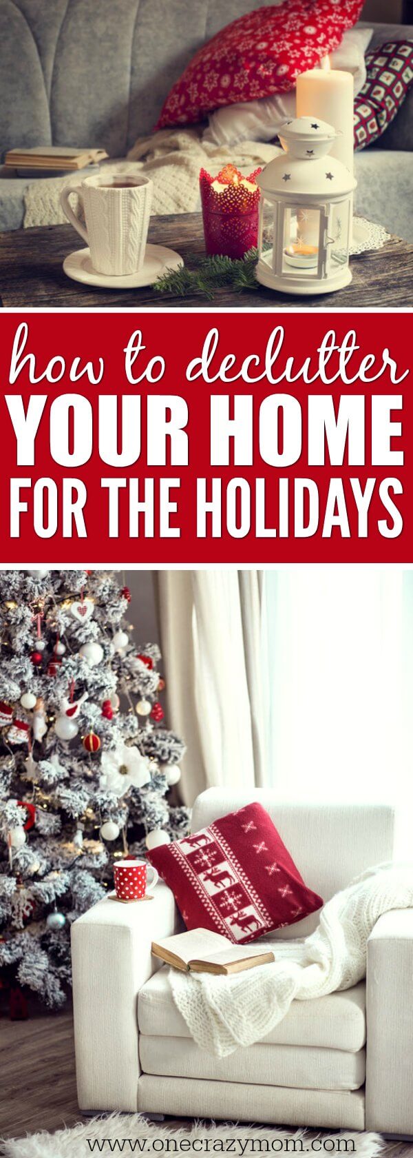 Learn how to declutter your home before the holidays. 5 decluttering tips that will teach you how to declutter your home for the holidays. Start today! Learn how to declutter your home before the holidays. 5 decluttering tips that will teach you how to declutter your home for the holidays. Start today!