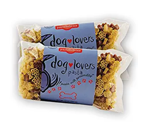 Find the best gift ideas for dog lovers here! 25 gift ideas for dog owners they will love. The best presents for dog lovers. 2 bags of dog lovers pasta.