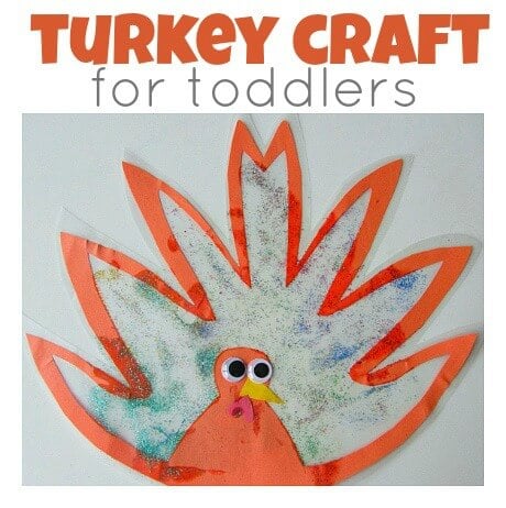 The kids will have a blast wiith these fun and easy Thanksgiving crafts for toddlers. 20 easy Thanksgiving crafts for toddlers they will love. Turkey and feathers with googly eyes.