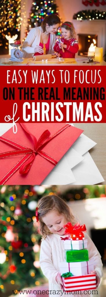 Tips to focus on the true meaning of Christmas. Learn how to focus on true meaning of Christmas. 7 ideas to make the real meaning of Christmas a priority. Tips to focus on the true meaning of Christmas. Learn how to focus on true meaning of Christmas. 7 ideas to make the real meaning of Christmas a priority.