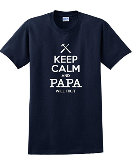 The best gifts for Grandpa.Grandpa gift ideas that will make him feel special.20 gifts for Grandad. Presents for Grandpa he will love.Presents for Grandad! Keep calm Papa shirt in blue.