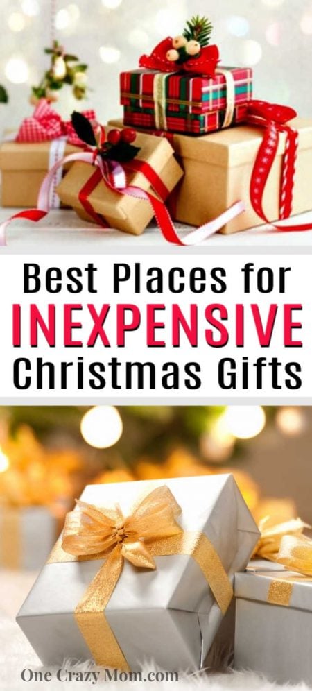 The holidays can be expensive! Save money with these places to shop for inexpensive Christmas gifts. 10 places for inexpensive Christmas gifts. The holidays can be expensive! Save money with these places to shop for inexpensive Christmas gifts. 10 places for inexpensive Christmas gifts.