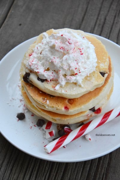 Make your Christmas breakfast menu special with these holiday breakfast ideas.20 Christmas breakfast recipes the family will love.Holiday breakfast recipes. Peppermint Pancakes on a plate with whipped cream.