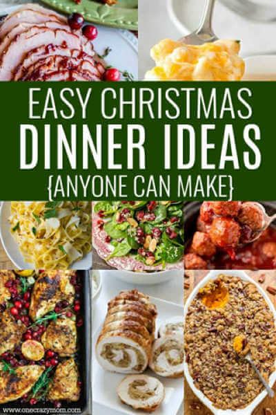 Get ready for your holiday meal with these easy Christmas dinner ideas. 30 Christmas dinner ideas sure to impress. Find Christmas dinner menu ideas. Get ready for your holiday meal with these easy Christmas dinner ideas. 30 Christmas dinner ideas sure to impress. Find Christmas dinner menu ideas.