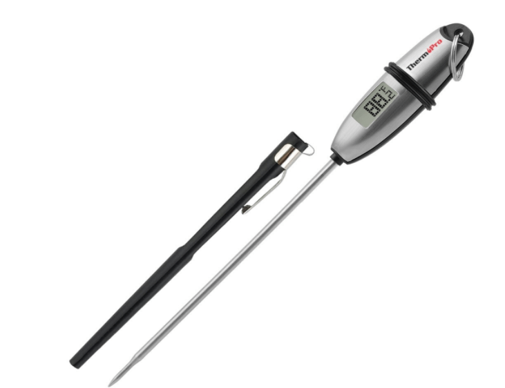 Here are the best Instant Pot Accessories. These instant pot pressure cooker accessories are a must have! 13 very useful accessories for the Instant pot to help you make the best instant pot recipes. So handy! Digital thermometer ready to use.