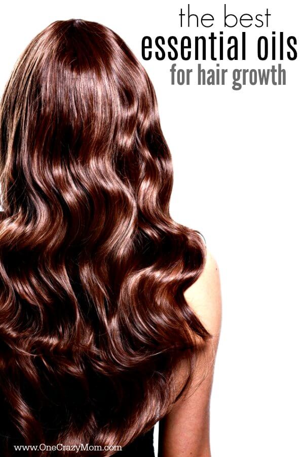 Learn all about the best oil for hair growth. Find the essential oils for hair growth. Give these essential oils to help with hair growth a try today. Back of person with long hair.