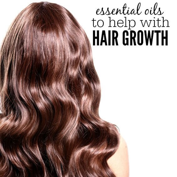 Learn all about the best oil for hair growth. Find the essential oils for hair growth. Give these essential oils to help with hair growth a try today. Back of person with long hair.