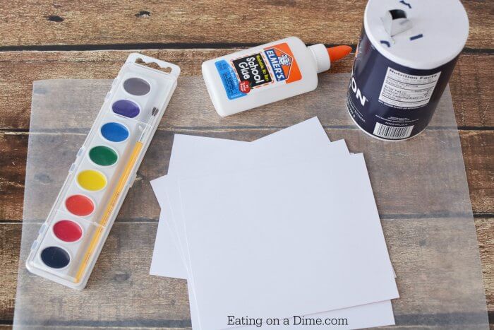 We love Arts and Crafts for Kids and Salt Painting does not disappoint. Salt Art is so pretty and kids will love glue painting. It's inexpensive and so fun! Supplies for artwork - glue, salt, watercolor paints, card stock.