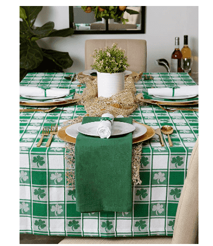 St Patrick's Day Tablecloth