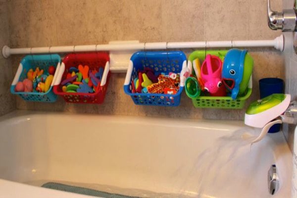 Find easy kids toy storage ideas here. Creative ways to bring order to all the piles of toys. 15 kids storage solutions that won't break the bank. Ideas that are simple and easy! Find easy kids toy storage ideas here. Creative ways to bring order to all the piles of toys. 15 kids storage solutions that won't break the bank. Ideas that are simple and easy!