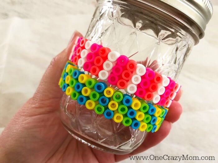 Bracelets on jar being shaped and cooling. 
