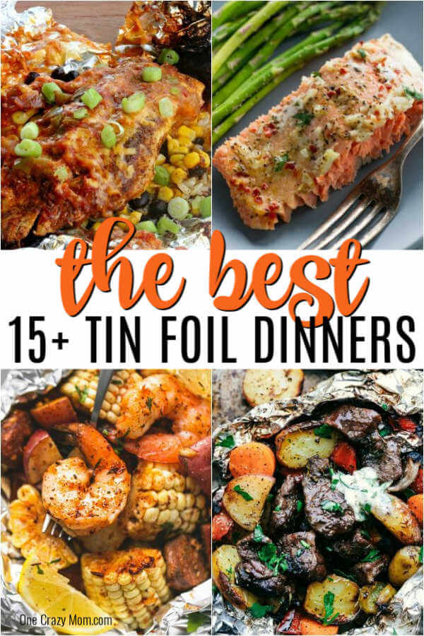 We have the best tin foil dinners for you to try! These foil pack meals make dinner time simple. Clean up is a breeze with these foil packet recipes. These are truly the best foil packet dinner ideas. Try these tasty foil dinners today! We have the best tin foil dinners for you to try! These foil pack meals make dinner time simple. Clean up is a breeze with these foil packet recipes. These are truly the best foil packet dinner ideas. Try these tasty foil dinners today!